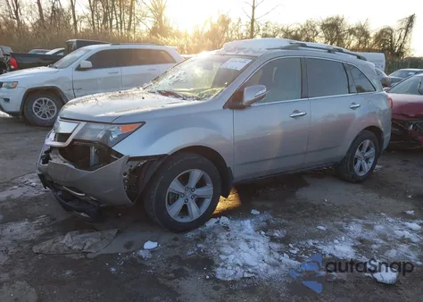 2011 Acura Mdx z USA, uszkodzony, nr VIN 2HNYD2H21BH509869